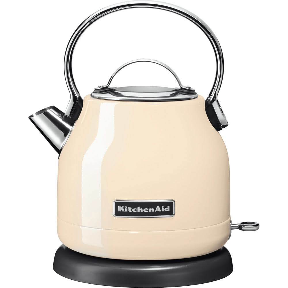 Bouilloire KitchenAid - filtre anticalcaire - blanc amande - 1,25 litre - 5KEK1222EAC