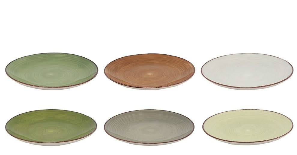 Assiettes de table Studio Tavola Deep Forest ø 26,5 cm - 6 pièces