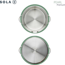 Casserole Sola - Induction - Pearl - ø 24 cm - en acier inoxydable