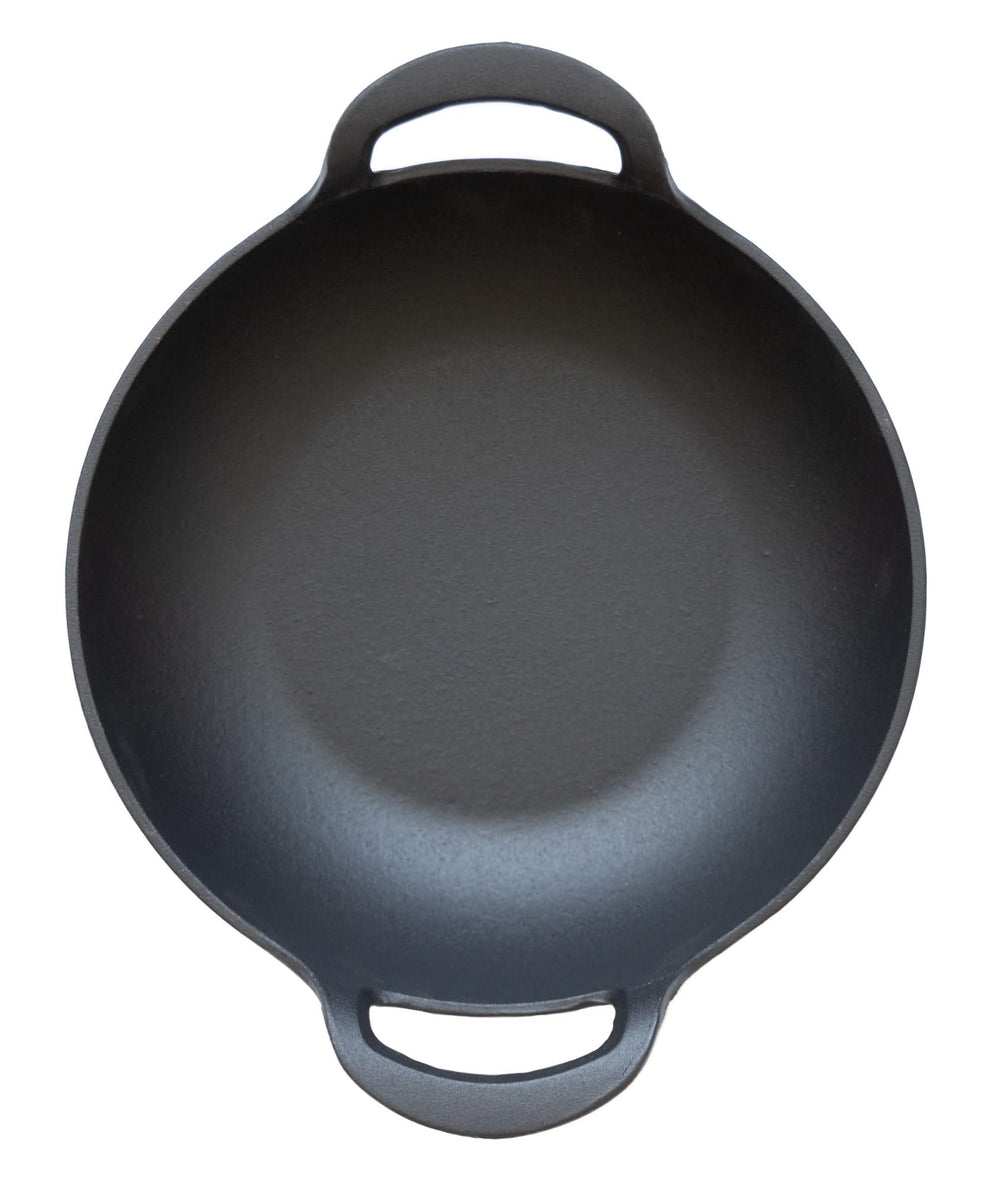 Plat Balti Blackwell en fonte noire - ø 25 cm / 2,7 litres