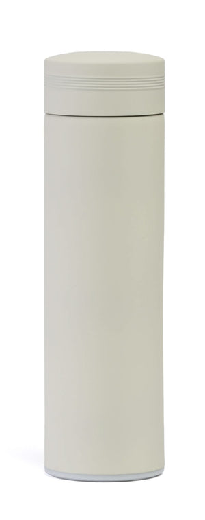 Bouteille Thermos Sareva - avec filtre amovible - Crème - 500 ml
