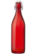 Bouteille Sareva Swing / Bouteille Weck - Rouge - 1 litre