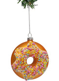 Boule de Noël Nordic Light Donut Rose Confetti 10 cm