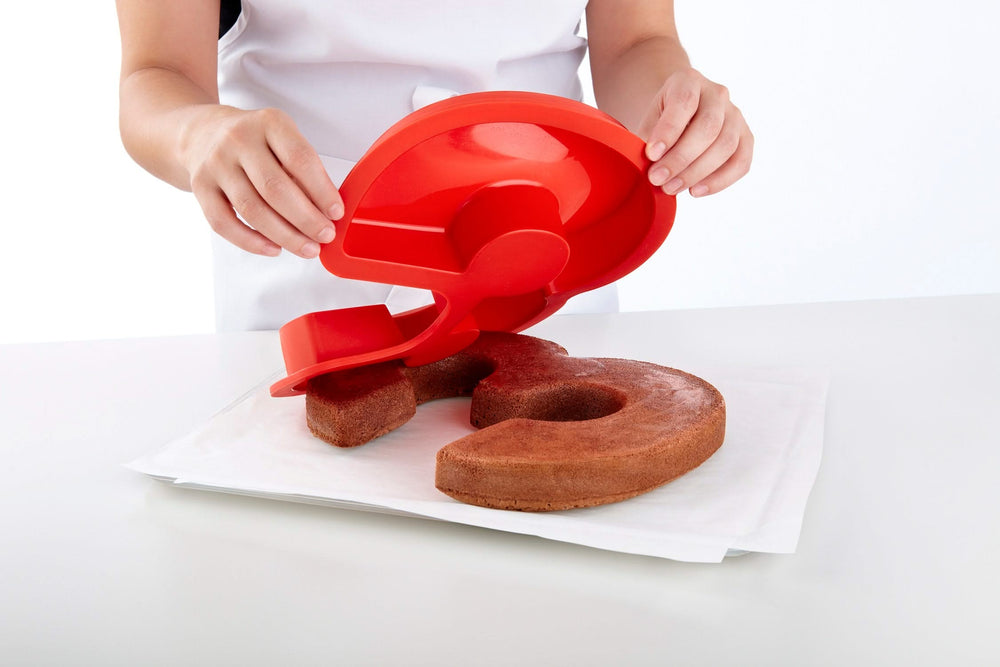 Moule à pâtisserie numéro Sareva - Silicone - 3 - Réutilisable