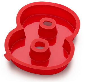 Moule à pâtisserie Sareva - Moule en silicone - Chiffre 8 - 255 x 195 x 62 mm