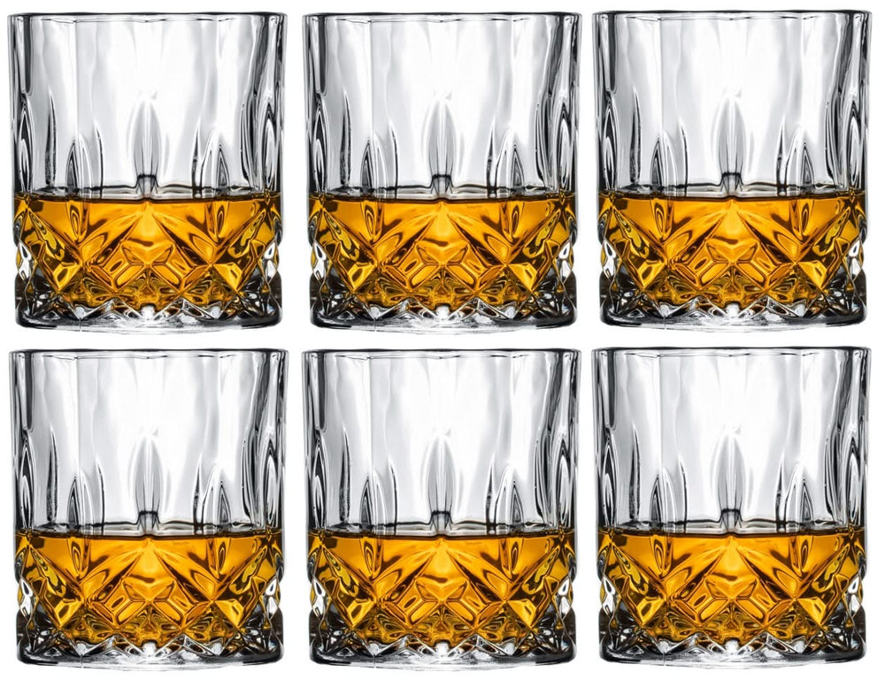 Cookinglife Verres à Whisky / Verres à Cocktail / Verres à Eau Moray - 320 ml - 6 pièces