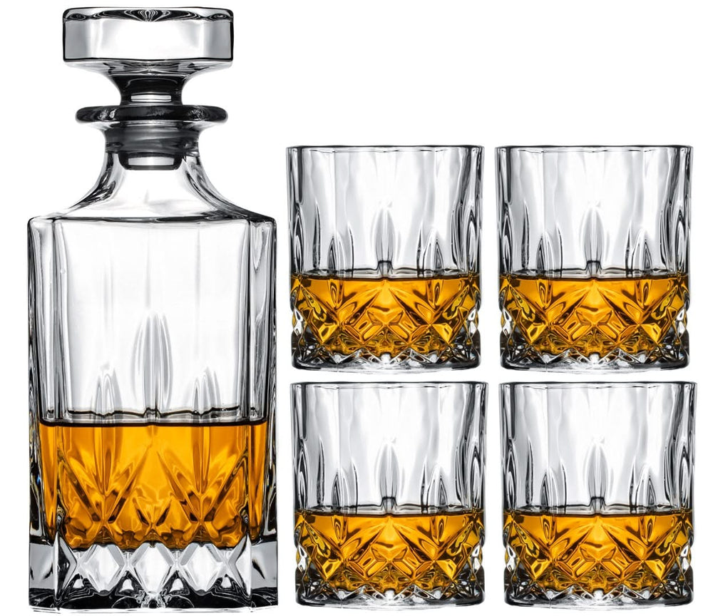 Cookinglife Whisky Set (carafe &amp; verres à whisky) Moray - ensemble 5 pièces