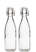 Cookinglife Bouteilles à Bouchon Basculant Rondes - 500 ml - 2 Pièces