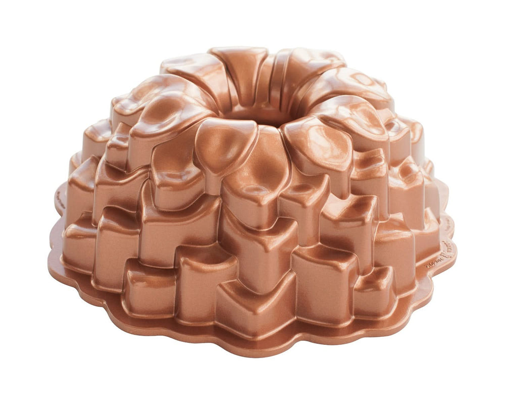 Moule à Bundt en forme de tulband Nordic Ware Blossom en cuivre de 26 cm / 2,4 litres