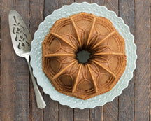 Moule à Bundt en forme de tulband Nordic Ware Cathedral, argenté, ø 25 cm / 2,1 litres