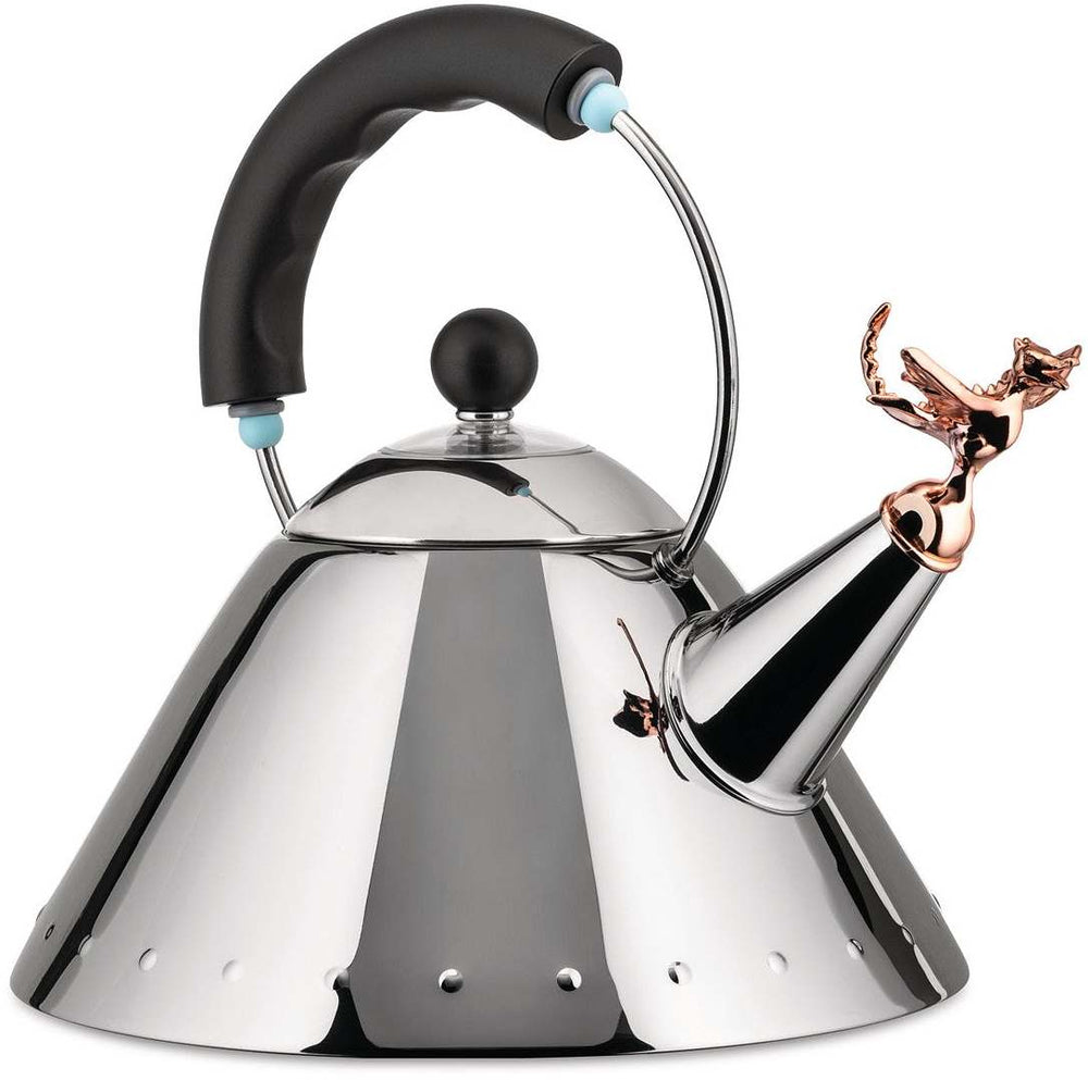 Bouilloire Alessi Tea Rex - 9093REX B - Noir - 2 litres - par Micheal Graves