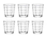 Bormioli Rocco Verre Cube 240 ml - 6 Pièces