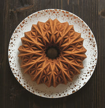 Moule à Bundt en forme de tulband Nordic Ware Cut Crystal, doré, ø 25 cm / 2,3 litres.