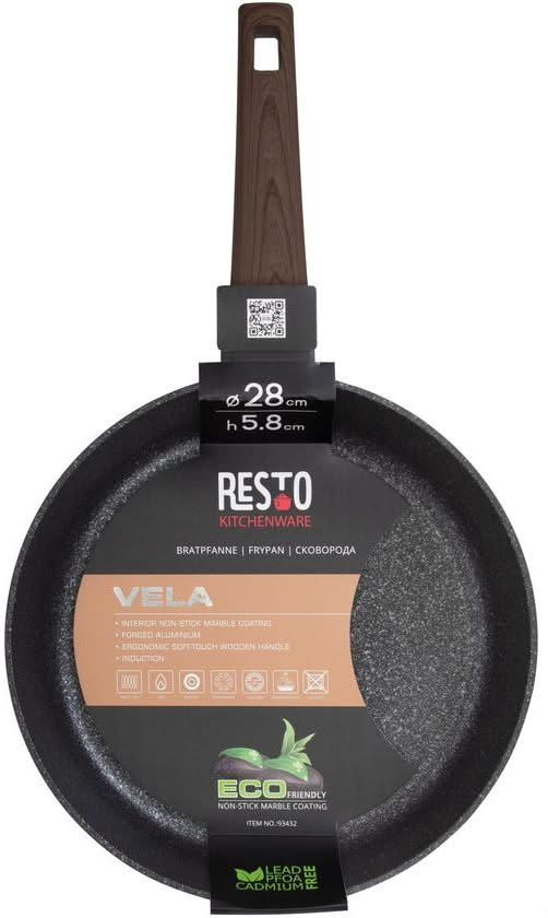 Poêle à frire Resto Kitchenware Vela Coffee ø 28 cm - Poêle à induction