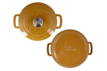 Cosy & Trendy Braadpan Fontestic Gietijzer Amber Gold Ø 24 cm / 4.6 Liter - Geëmailleerd