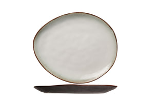 Assiettes à petit-déjeuner / assiettes à dessert Cosy & Trendy Plato Mat 20 x 16 cm - 4 pièces