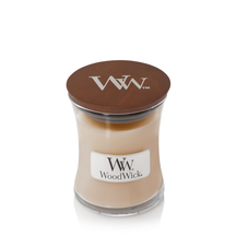 Bougie parfumée WoodWick Mini White Honey - 8 cm / ø 7 cm