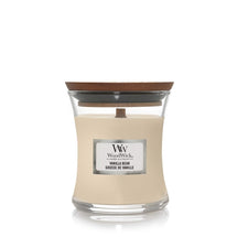 Bougie parfumée WoodWick Mini Vanilla Bean - 8 cm / ø 7 cm