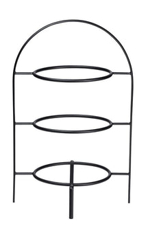 ASA Selection Étagère / Tour de service A Table - Noir - ø 21 cm - 3 étages