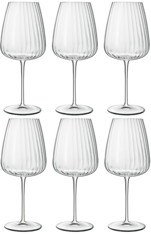 Set de verres a vin Luigi Bormioli - Vin rouge - Speakeasies - 70 cl - 6 pièces