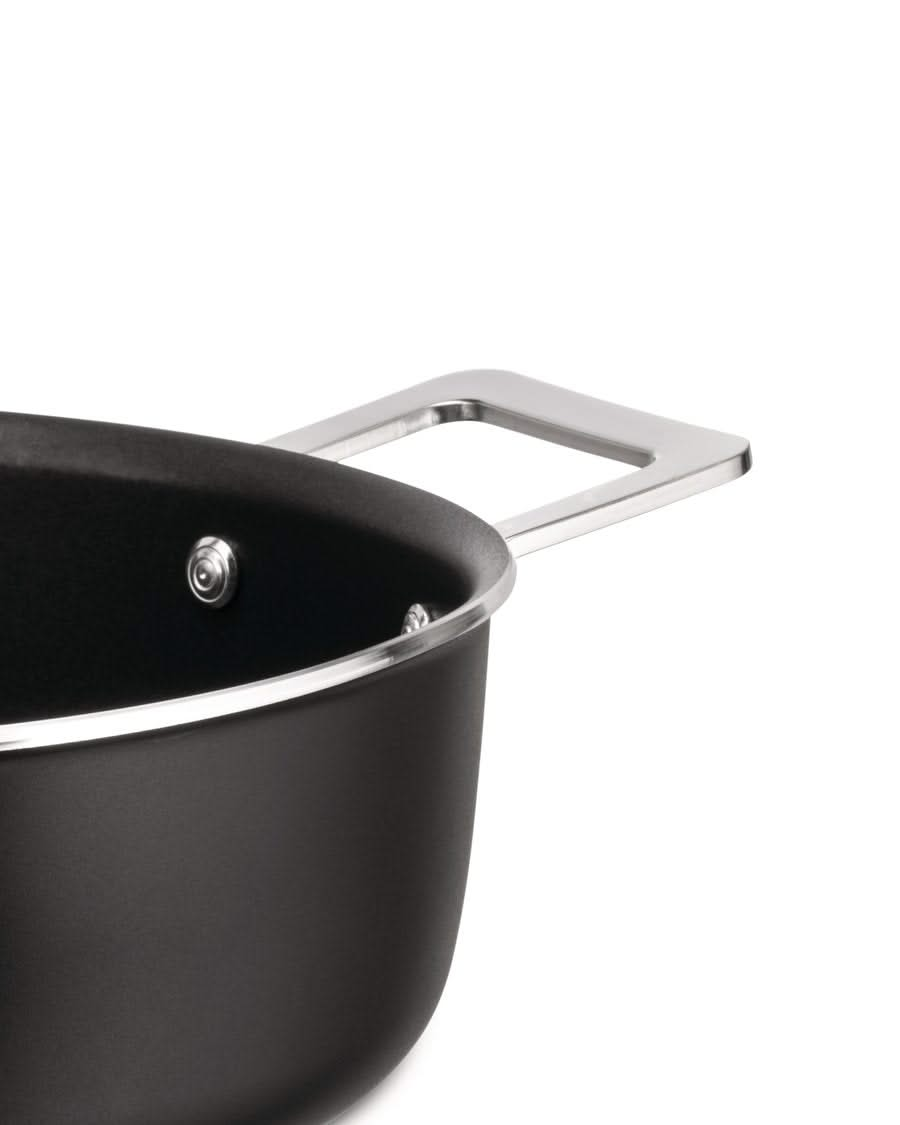 Casserole Alessi Pots&Pans - AJM102/24 B - Noir - ø 24 cm / 3,4 litres