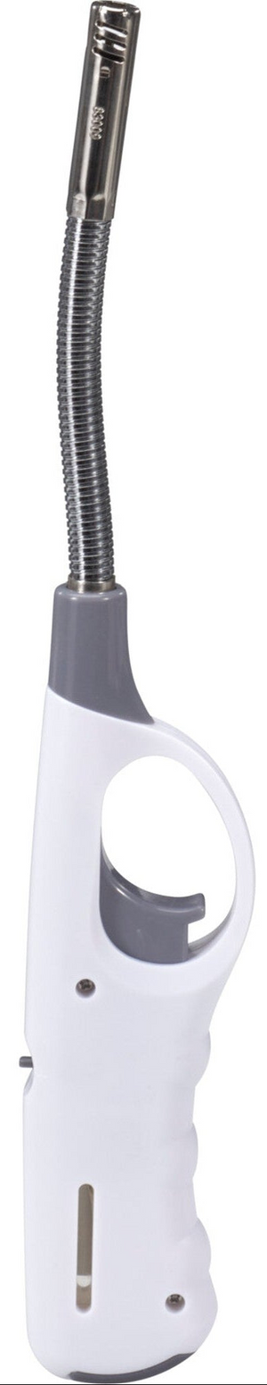 Aansteker Buigbaar 27.5 cm - Flexibel en Navulbaar - Wit/Grijs/Zwart - Cookinglife