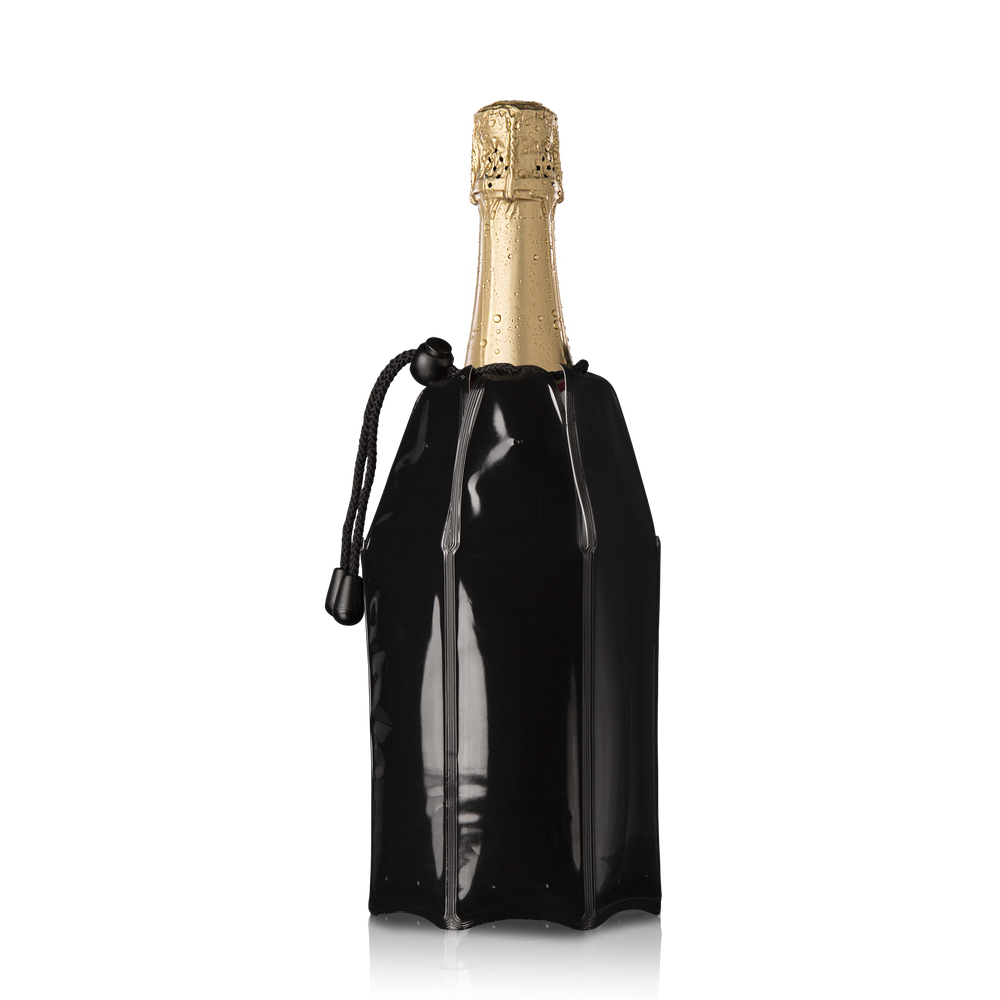 Refroidisseur de champagne Vacu Vin Active Cooler - Manchon - Noir