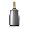 Refroidisseur de vin Vacu Vin Active Cooler Elegant en acier inoxydable - Boîte - Argent