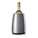 Refroidisseur de vin Vacu Vin Active Cooler Elegant en acier inoxydable - Boîte - Argent