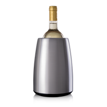 Refroidisseur de vin Vacu Vin Active Cooler Elegant en acier inoxydable - Boîte - Argent