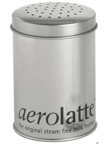 Saupoudreuse a cacao Aerolatte - Accessoire café - en aluminium - 10 cm