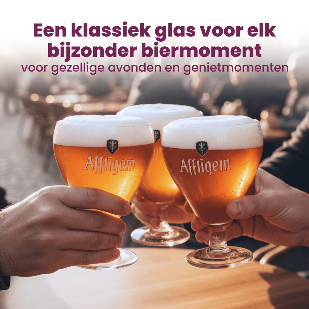 Ensemble de verres a bière Affligem - Verres a bière - 300 ml - 6 pièces