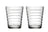 Verre Iittala Aino Aalto Transparent 220 ml - Lot de 2