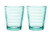 Verre Iittala Aino Aalto Vert d'eau 220 ml - 2 pièces