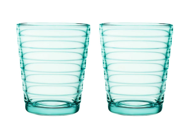 Verre Iittala Aino Aalto Vert d'eau 220 ml - 2 pièces