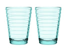 Verre Iittala Aino Aalto Vert d'eau 330 ml - 2 pièces