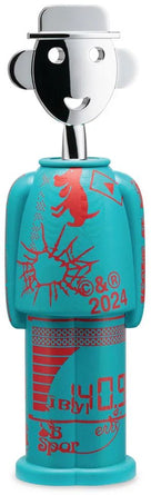 Tire-bouchon Alessi Alessandro M. - AM23A 31 - Bleu / Rouge - par Alessandro Mendini