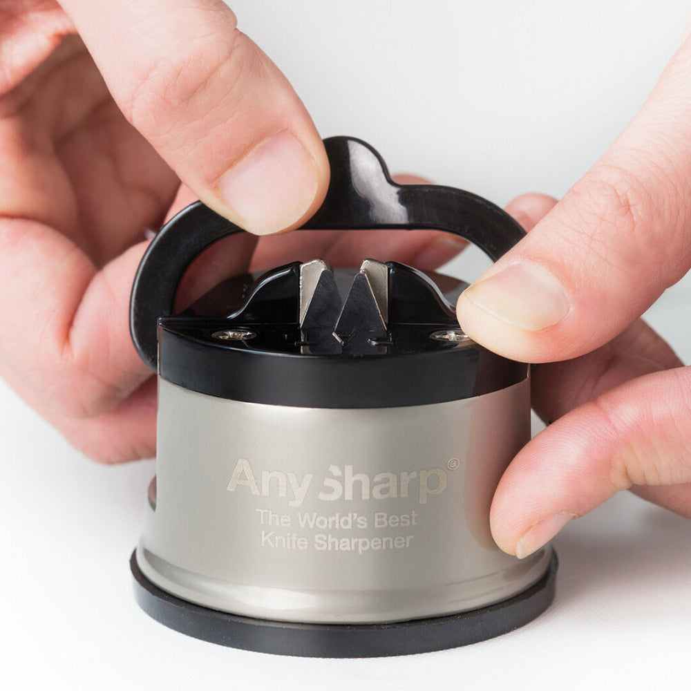 Aiguiseur de couteaux AnySharp - Pro - en métal - 60 x 60 mm