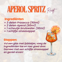 Verres Aperol Spritz - 450 ml - Verre officiel - 6 pièces