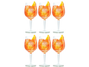 Verres Aperol Spritz - 450 ml - Verre officiel - 6 pièces