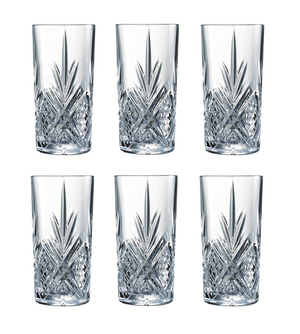 Ensemble de verres long drink Arcoroc - Gobelet - Broadway - 28 cl - 6 pièces