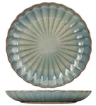 Assiettes à petit-déjeuner/à dessert Cosy & Trendy - Astera Bleu Océan - ø 21 cm - Lot de 4