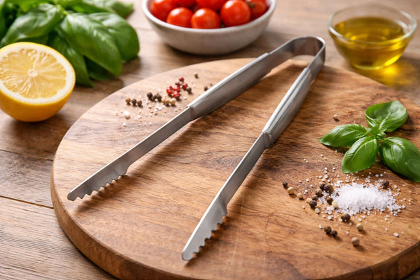 BBQ Tang Fire & Flavour RVS 43 cm - Grilltang voor Vlees en Groenten - Cookinglife