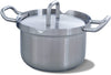 Casserole BK Q-Linair Master en acier inoxydable - ø 16 cm / 2 litres