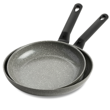 Set de Poêles BK Granit Aluminium - ø 24 et 28 cm - Revêtement antiadhésif céramique