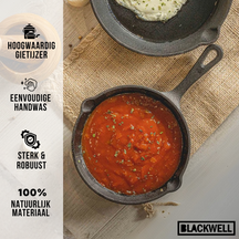 Blackwell poêle fonte / skillet Ø 16 cm – compatible avec toutes les sources de chaleur – sans revêtement antiadhésif 