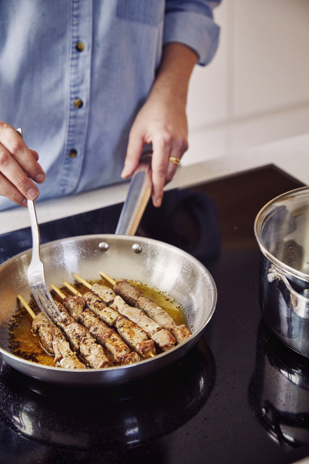 Beka Koekenpan Cicla - RVS - ø 20 cm - zonder anti-aanbaklaag - geschikt voor alle warmtebronnen