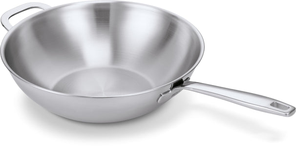 Wokpan Beka Maestro ø 30 cm - sans revêtement antiadhésif - compatible avec toutes les sources de chaleur
