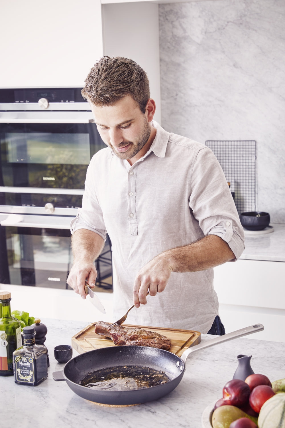 Beka Koekenpannenset Stark  ø 24 cm + 28 cm - zonder anti-aanbaklaag - geschikt voor alle warmtebronnen