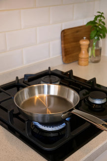 Beka Koekenpan Maestro RVS ø 28 cm - zonder anti-aanbaklaag - geschikt voor alle warmtebronnen